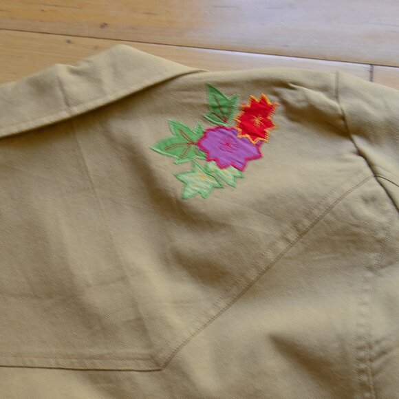 HEARTS OF PALM Size 6 Brown Island Tropical Lined Cotton Blazer Jacket NWT - Picture 11 of 12